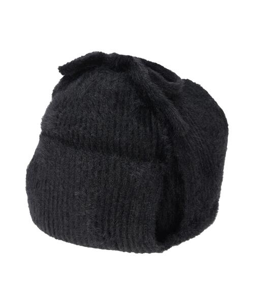 Lugnoncure(ルノンキュール)の「フライトニットキャップ(ハット・レディース・ブラック/ベージュ/オフホワイト・F)」の12枚目の写真