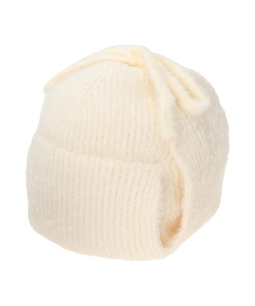 Lugnoncure(ルノンキュール)の「フライトニットキャップ(ハット・レディース・ブラック/ベージュ/オフホワイト・F)」の13枚目の写真