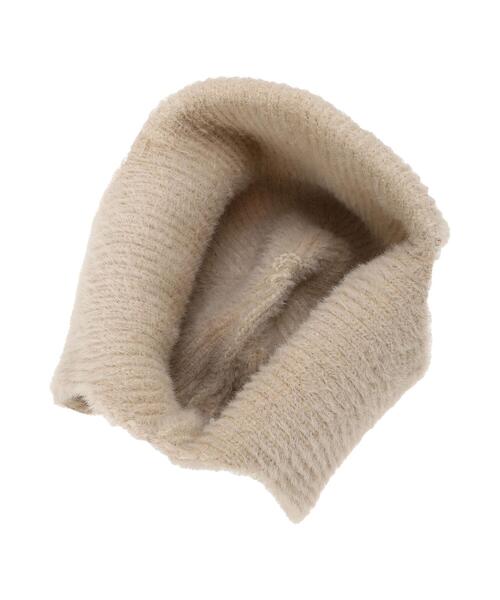 Lugnoncure(ルノンキュール)の「フライトニットキャップ(ハット・レディース・ブラック/ベージュ/オフホワイト・F)」の18枚目の写真