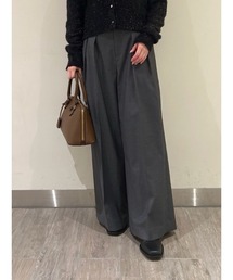 Mila Owen | フラップ付２タックワイドダンディパンツ(その他パンツ)