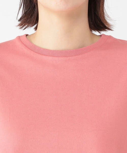 studio CLIP（スタディオクリップ）の「【一部店舗先行発売】オーガニックコットンワイドプルオーバー（Tシャツ/カットソー・レディース・オフホワイト/ライトグリーン/ネイビー/ピンク・FREE）」の12枚目の写真