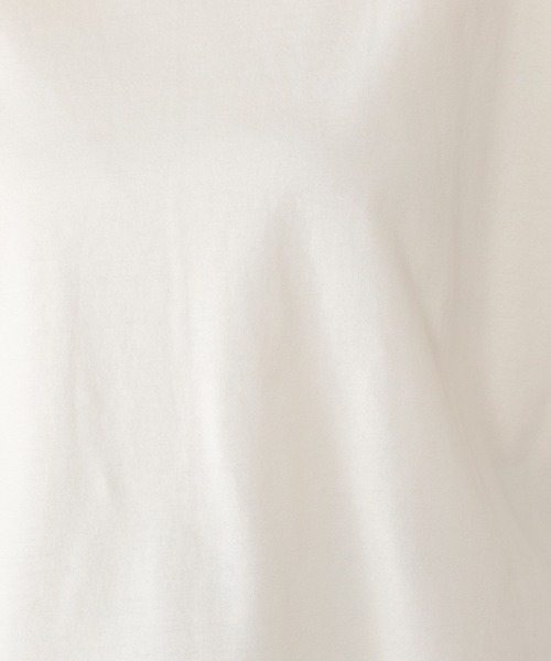 studio CLIP（スタディオクリップ）の「【一部店舗先行発売】オーガニックコットンワイドプルオーバー（Tシャツ/カットソー・レディース・オフホワイト/ライトグリーン/ネイビー/ピンク・FREE）」の16枚目の写真