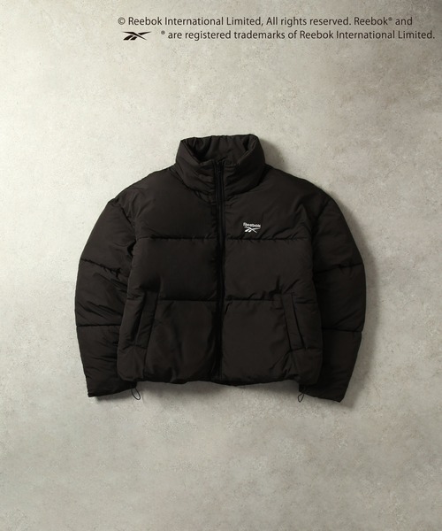 Reebok（リーボック）の「【REEBOK】 中綿 パディング ダウン ジャケット ブルゾン / アウター（ダウンジャケット/コート・メンズ・ブラック/ブラック系・LARGE/MEDIUM）」の21枚目の写真
