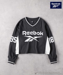 Right-on（ライトオン）の「【Reebok】Vネック ロングTシャツ（Tシャツ/カットソー・キッズ）」