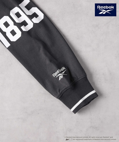 Right-on(ライトオン)の「【Reebok】Vネック ロングTシャツ(Tシャツ/カットソー・キッズ・ピンク/ダークグレー・130/140/150/160)」の3枚目の写真