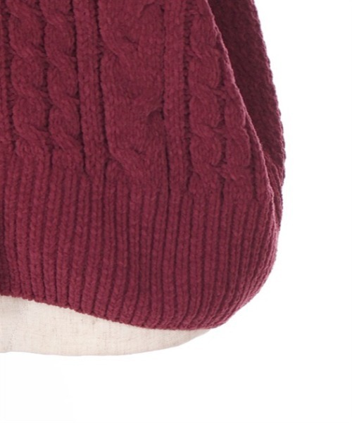 axes femme(アクシーズファム)の「編上モールヤーンニットカーディガン(カーディガン/ボレロ・レディース・キナリ/ミント/ワイン・FREE)」の20枚目の写真