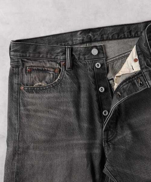 BACK NUMBER（バックナンバー）の「BACK NUMBER(バックナンバー)【メンズ】ヴィンテージウォッシュデニム（デニムパンツ・メンズ・ブラック・30inch/32inch/34inch/36inch）」の19枚目の写真