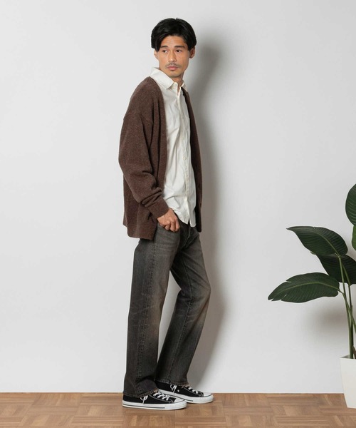 BACK NUMBER（バックナンバー）の「【BACK NUMBER】ヴィンテージウォッシュデニム（デニムパンツ・メンズ・ブラック・30inch/32inch/34inch/36inch）」の4枚目の写真