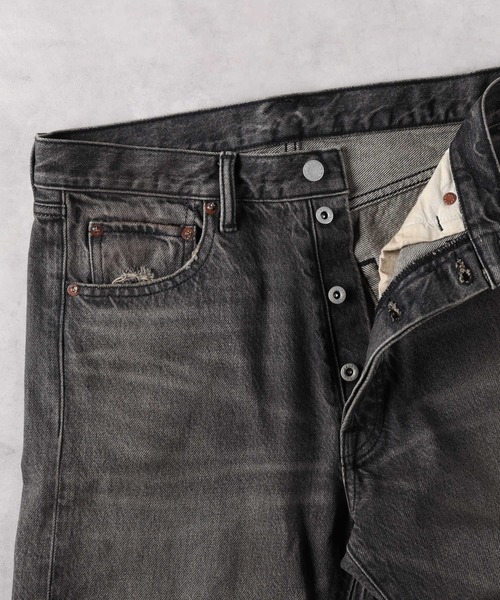 BACK NUMBER（バックナンバー）の「【BACK NUMBER】ヴィンテージウォッシュデニム（デニムパンツ・メンズ・ブラック・30inch/32inch/34inch/36inch）」の9枚目の写真