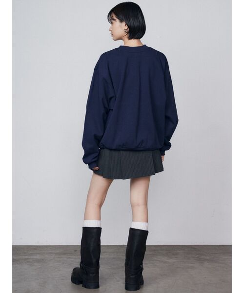 EMODA（エモダ）の「レイヤーチェーンベルトスカート（スカート・レディース・ネイビー/グレー/ブラック・SMALL/MEDIUM）」の11枚目の写真