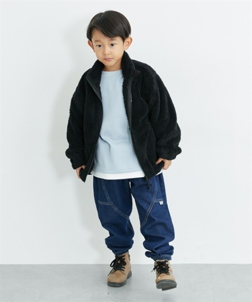 両面ボア フリースジャケット（ブルゾン）｜QUNTSTYLE（キュント