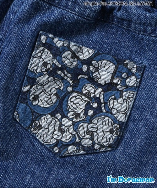 apres les cours（アプレレクール）の「【リンク】Im Doraemon ワッペン付きスカート（デニムスカート・キッズ・インディゴブルー・80/90/100/110/120/130）」の13枚目の写真