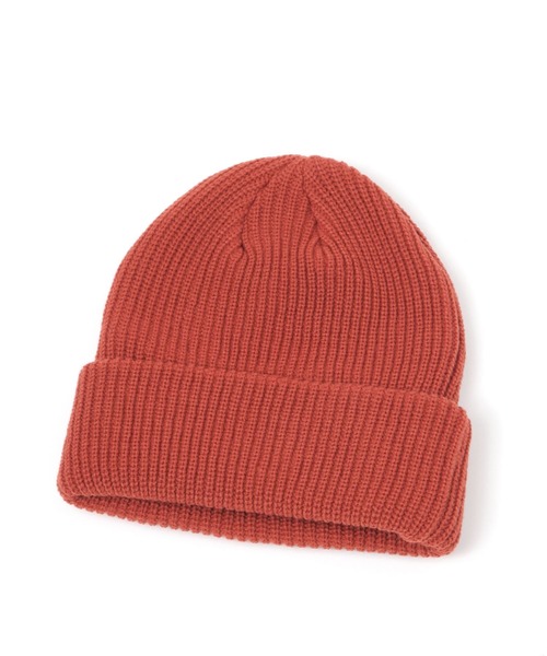 GLOBAL WORK（グローバルワーク）の「抗菌防臭ニットワッチ/234977（ニットキャップ/ビーニー・レディース・カーキ/グレー/ライトベージュ/オレンジ/ブラック/アイボリー・ONE SIZE）」の6枚目の写真