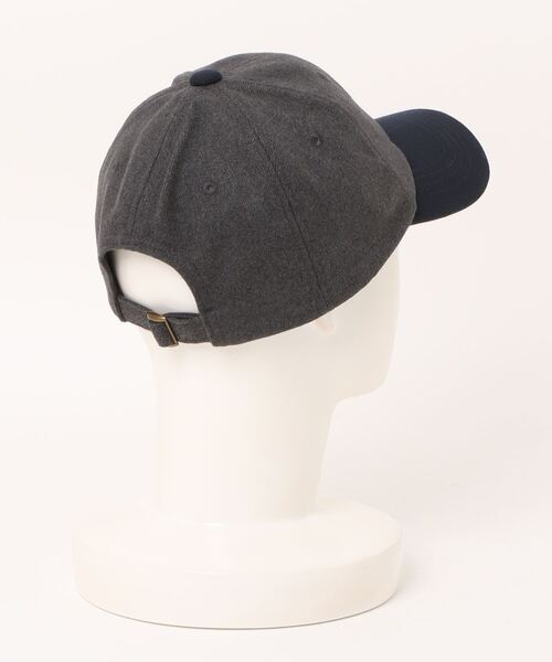 Basiquenti（ベーシックエンティ）の「【Basiquenti】Brushed Logo Low Cap（ブラッシュドロゴローキャップ）BCN-Y41994（キャップ・メンズ・ブラック/オリーブ系/グレー系/オレンジ/ベージュ・FREE）」の6枚目の写真