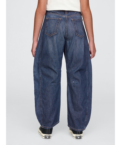 GAP(ギャップ)の「ホースシューデニム (キッズ)(デニムパンツ・キッズ・インディゴブルー・160cm/150cm/130cm/155cm/140cm/120cm)」の3枚目の写真