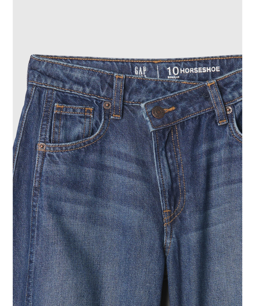 GAP(ギャップ)の「ホースシューデニム (キッズ)(デニムパンツ・キッズ・インディゴブルー・160cm/150cm/130cm/155cm/140cm/120cm)」の4枚目の写真