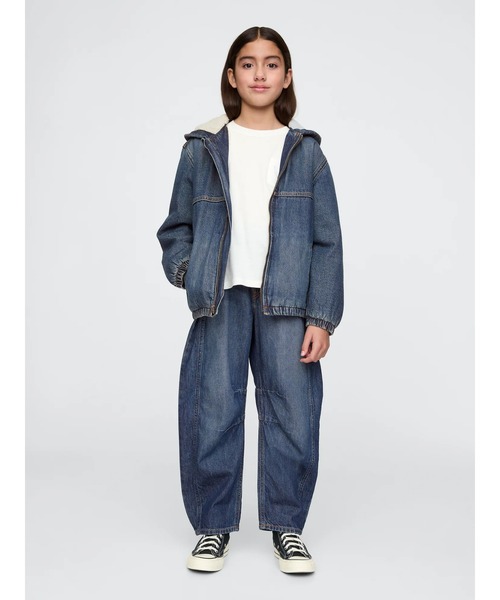 GAP(ギャップ)の「ホースシューデニム (キッズ)(デニムパンツ・キッズ・インディゴブルー・160cm/150cm/130cm/155cm/140cm/120cm)」の5枚目の写真