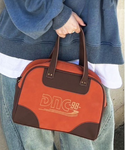 DOUBLE NAME（ダブルネーム）の「2WAYバイカラーボストンバッグ