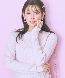 marun | ＜大きいサイズ＞ リブニットトップス marun(ニット/セーター)