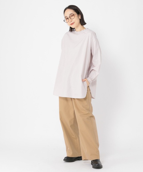 XIAO LI STUDIO フリルブラウス [サンプル品] Stylevoice for xxx ブラウス シャツ カシュクールフリル