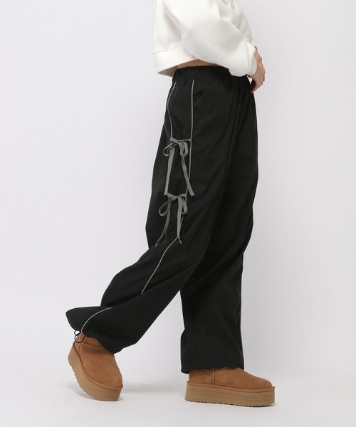 3.3 Field Trip （3.3フィールドトリップ）の「3.3 Field Trip／サイドリボンパンツ（その他パンツ・レディース・グレー/ブラック/ホワイト・SMALL/MEDIUM）」の11枚目の写真