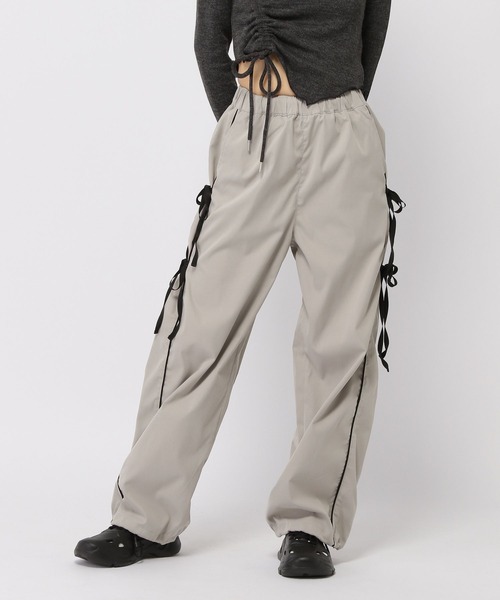 3.3 Field Trip （3.3フィールドトリップ）の「3.3 Field Trip／サイドリボンパンツ（その他パンツ・レディース・グレー/ブラック/ホワイト・SMALL/MEDIUM）」の15枚目の写真