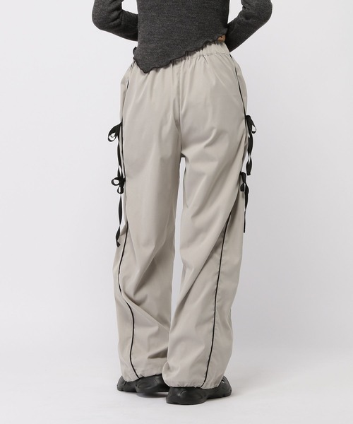3.3 Field Trip （3.3フィールドトリップ）の「3.3 Field Trip／サイドリボンパンツ（その他パンツ・レディース・グレー/ブラック/ホワイト・SMALL/MEDIUM）」の16枚目の写真