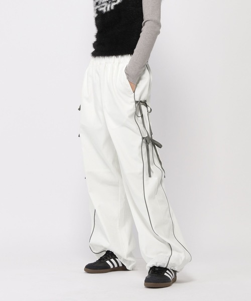 3.3 Field Trip （3.3フィールドトリップ）の「3.3 Field Trip／サイドリボンパンツ（その他パンツ・レディース・グレー/ブラック/ホワイト・SMALL/MEDIUM）」の20枚目の写真