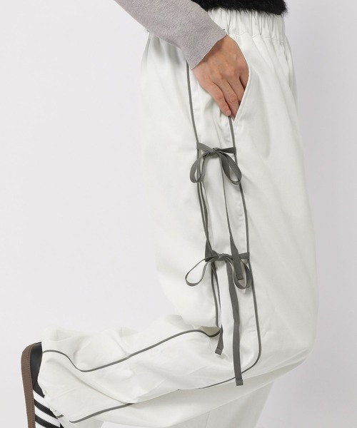 3.3 Field Trip （3.3フィールドトリップ）の「3.3 Field Trip／サイドリボンパンツ（その他パンツ・レディース・グレー/ブラック/ホワイト・SMALL/MEDIUM）」の22枚目の写真