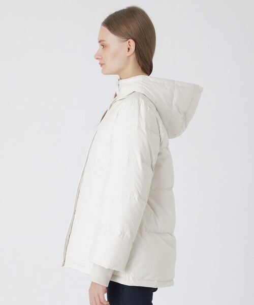 セール】【一部店舗限定】ハイマルチピーチタフタミドルダウンコート