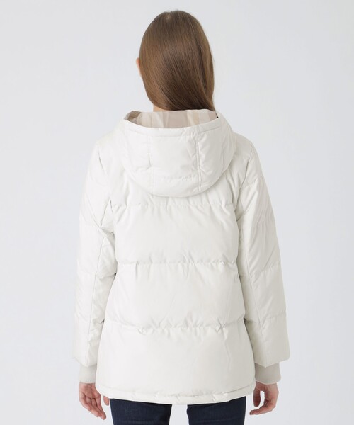 セール】【一部店舗限定】ハイマルチピーチタフタミドルダウンコート