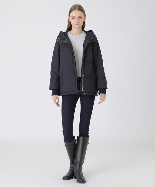 セール】【一部店舗限定】ハイマルチピーチタフタミドルダウンコート