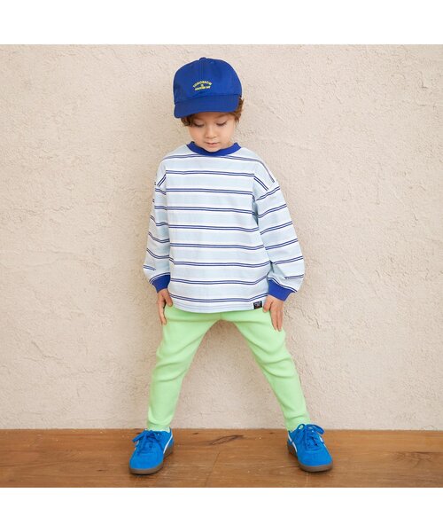 BREEZE(ブリーズ)の「【どっちも正解】DAISUKI総柄ロンT_ジュニア対応(Tシャツ/カットソー・キッズ・レッド/ブルー/ブラック/アイボリー/イエロー/ミント・110/100/90/130/120/80/140)」の7枚目の写真