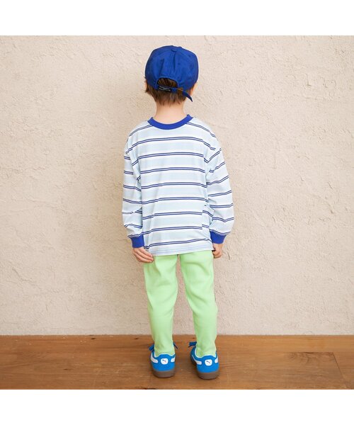 BREEZE(ブリーズ)の「【どっちも正解】DAISUKI総柄ロンT_ジュニア対応(Tシャツ/カットソー・キッズ・レッド/ブルー/ブラック/アイボリー/イエロー/ミント・110/100/90/130/120/80/140)」の8枚目の写真