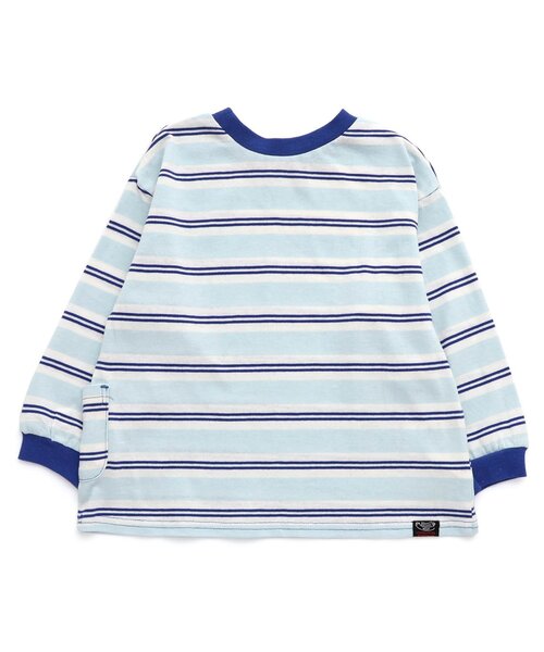 ナ*ナ様 最終価格です❗️プリーツプリーズ　多色ストライプ柄Aライン長袖チュニッ セール】【どっちも正解】DAISUKI総柄ロンT_ジュニア対応（T