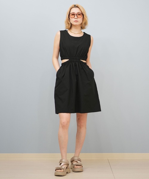 Hurley (ハーレー)の「Hurley/ハーレー 水陸両用ワンピース/UVケア WUDR251023(ワンピース・レディース・カーキ/ブラック・M)」の5枚目の写真