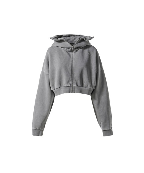 トップス ENTIRE STUDIOS Cropped Full Zip Entire Studios - 【残りわずか】Cropped Full Zip | ACRMTSM