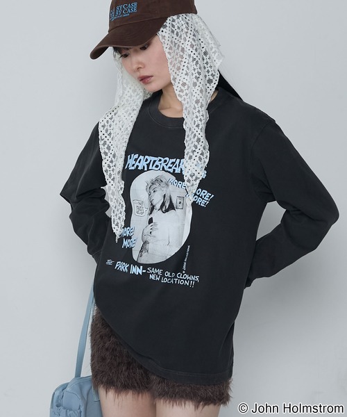 tシャツ 「GOOD ROCK SPEED×JOHN HOLMSTROM」KLOFF！ BIFF！ Tシャツ レディース GOOD ROCK SPEED×JOHN HOLMSTROM】KLOFF！ BIFF！ Tシャツ（T