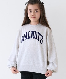 coca（coca） | キッズ 親子お揃い裏毛刺繍オーバーサイズスウェット(スウェット)