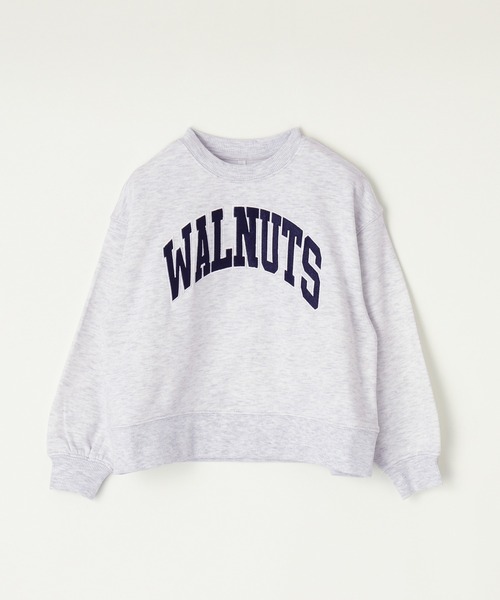 coca（coca）（コカ）の「キッズ 親子お揃い裏毛刺繍オーバーサイズスウェット（スウェット・キッズ・グリーン/ライトグレー/ホワイト/ネイビー・150/140/130/120）」の8枚目の写真