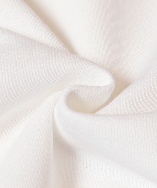 coca（coca）（コカ）の「キッズ 親子お揃い裏毛刺繍オーバーサイズスウェット（スウェット・キッズ・グリーン/ライトグレー/ホワイト/ネイビー・150/140/130/120）」の9枚目の写真