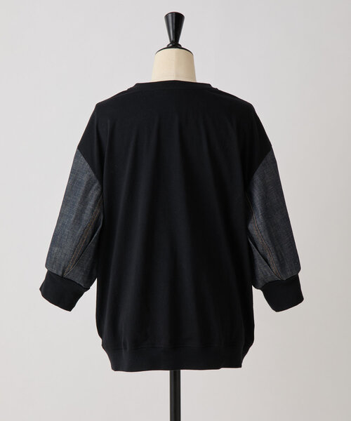セール】袖デニムTee（Tシャツ/カットソー）｜BEARDSLEY