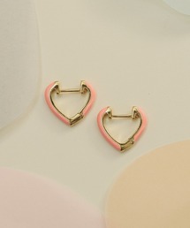 NOIR DE POUPEE（ノワールドプーペ）の「【WEB限定】silver925 ハート エナメル ピアス（ピアス（両耳用））」
