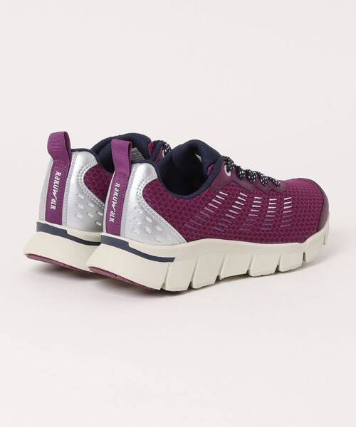 ASICS(アシックス)の「ASICS RaKUWaLK アシックス ラクウォーク レディース ウォーキングシューズ【RIZAPコラボ】軽量 幅広4E 足指グーパー運動&トレーニング RL-9210(スニーカー・レディース・パープル/ブラック・22.5cm/23.5cm/24.5cm/23.0cm/24.0cm)」の3枚目の写真