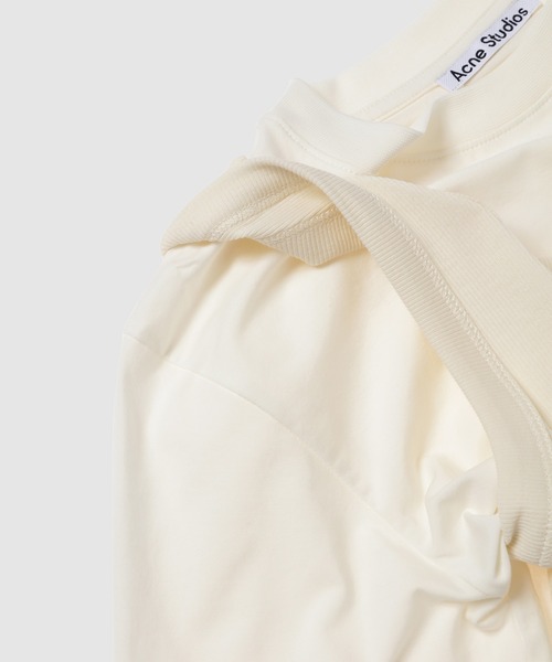 Acne Studios(アクネストゥディオズ)の「FN-WN-TSHI000709(Tシャツ/カットソー・レディース・オフホワイト・XS/S)」の3枚目の写真