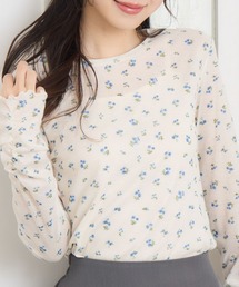 ems excite | 柄プリントインナーCT(Tシャツ/カットソー)