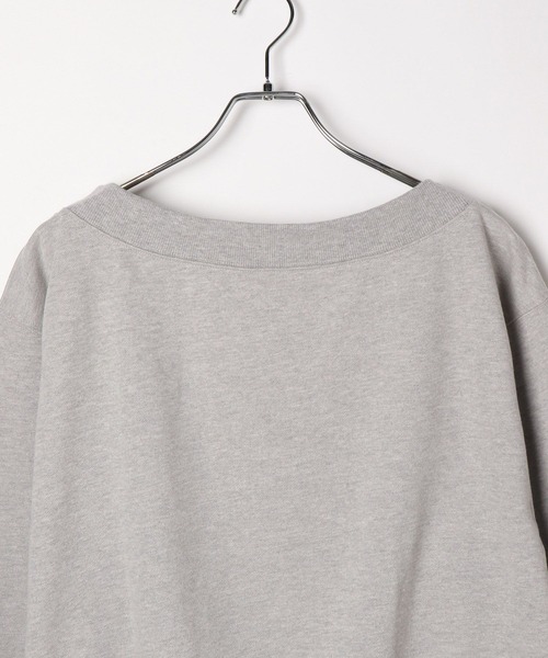 ワンショルサガラ刺繍裏毛スウェット 320034（スウェット）｜Heather