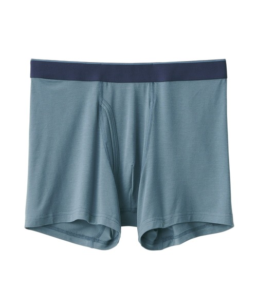 紳士 なめらか 前開きボクサーパンツ（ボクサーパンツ）｜無印