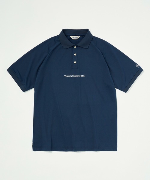 60' S RAGLAN SLEEVE Graphic POLO（ポロシャツ）｜Penguin by