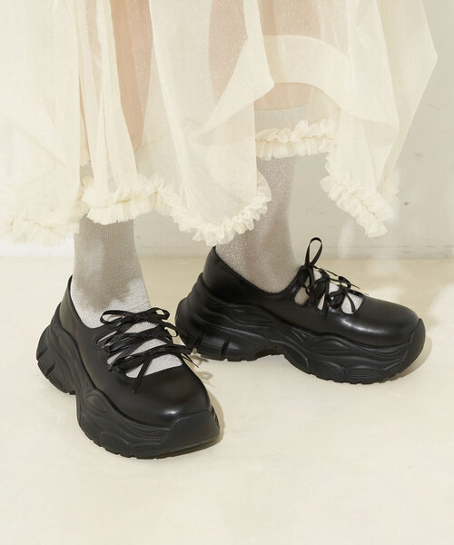 *可愛いデザイン*【CHANEL】トリプルストラップ メリージェーン メリージェーン - シューズ | CHANEL